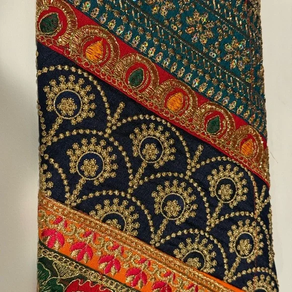 India Boutique Multicolor Embroidered Clutch $25 each - Picture 15 of 16
